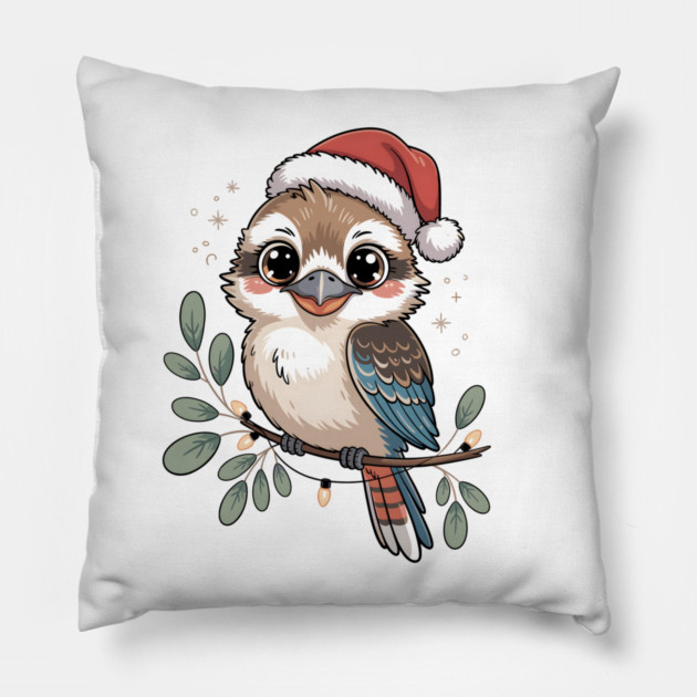Xmas-Kookaburra Pillow by JessArty