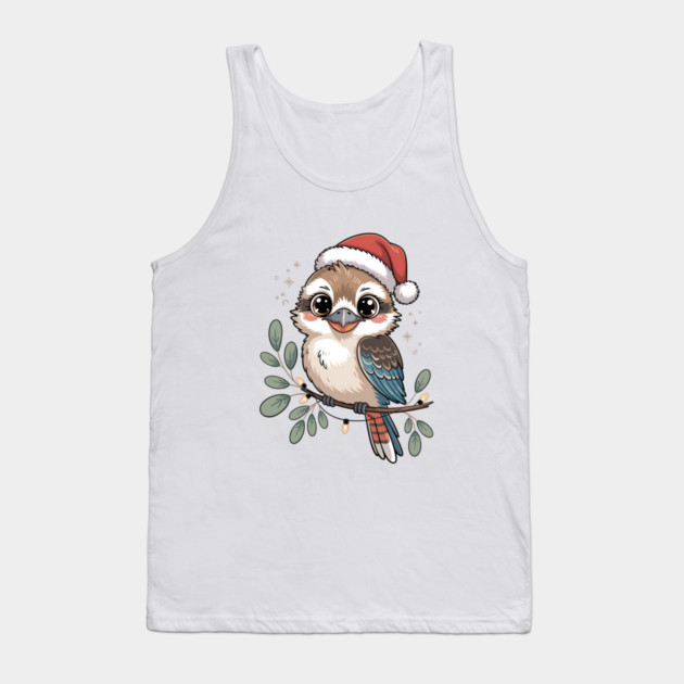 Xmas-Kookaburra Tank Top by JessArty