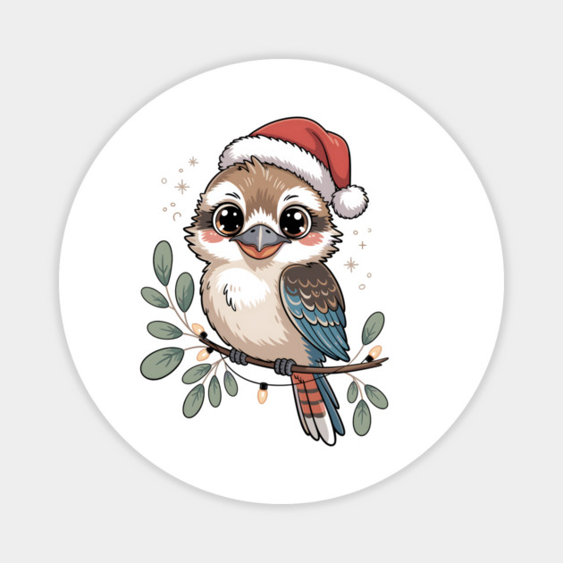 Xmas-Kookaburra Magnet by JessArty