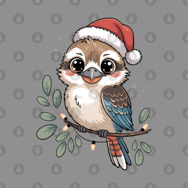 Xmas-Kookaburra by JessArty