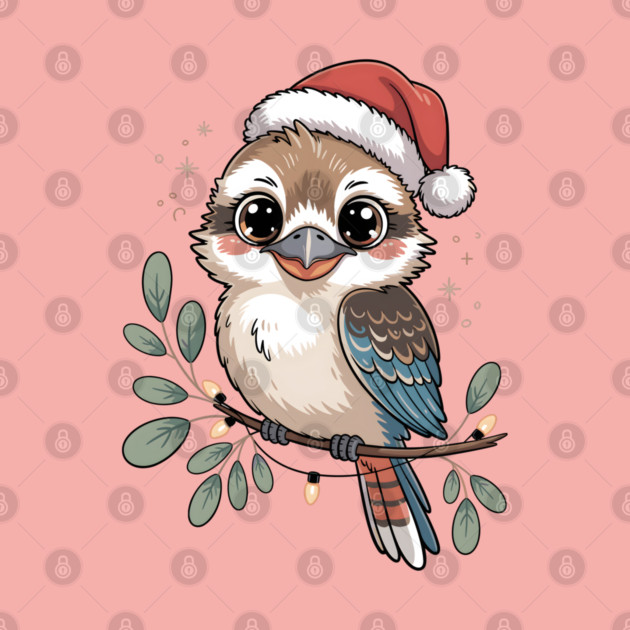 Xmas-Kookaburra by JessArty