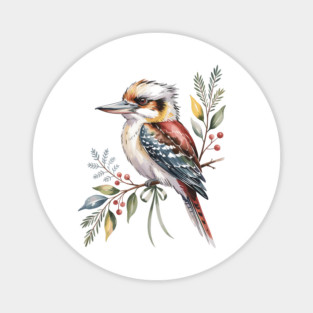 Xmas-Kookaburra Magnet