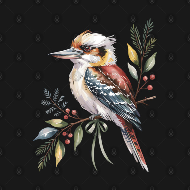 Xmas-Kookaburra by JessArty