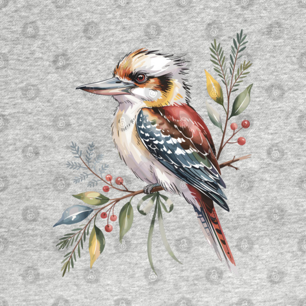 Xmas-Kookaburra by JessArty