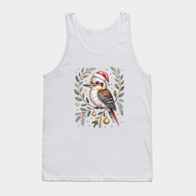 Xmas-Kookaburra Tank Top by JessArty