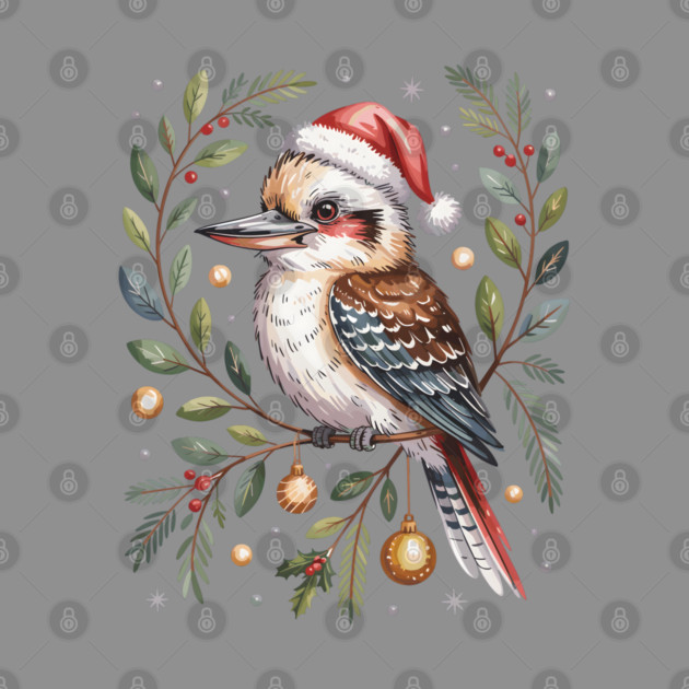 Xmas-Kookaburra by JessArty