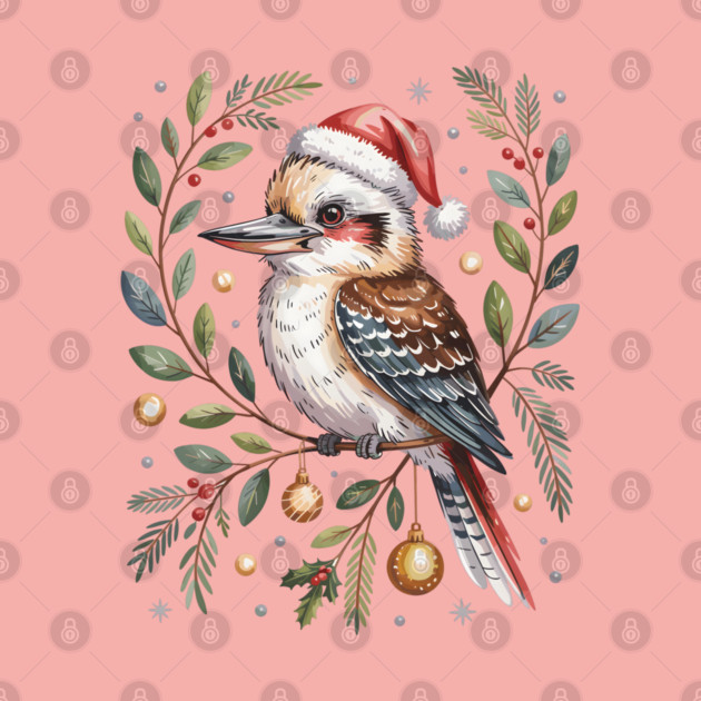 Xmas-Kookaburra by JessArty