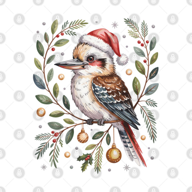Xmas-Kookaburra by JessArty