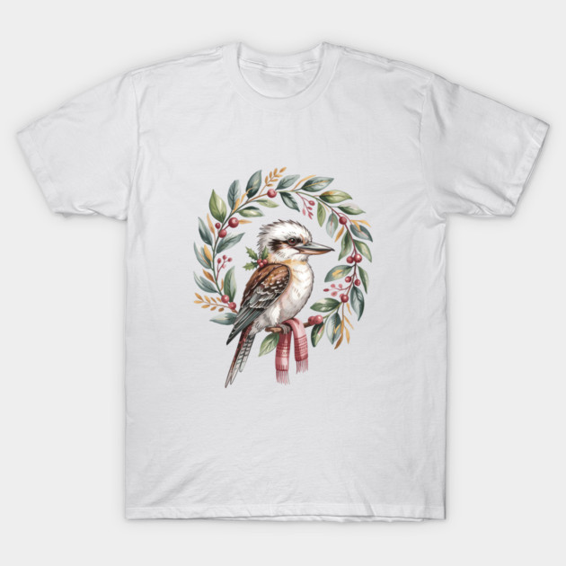 Xmas-Kookaburra T-Shirt by JessArty