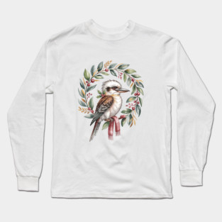 Xmas-Kookaburra Long Sleeve T-Shirt