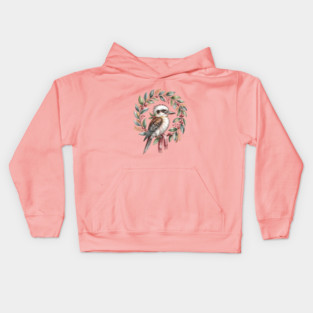 Xmas-Kookaburra Kids Hoodie
