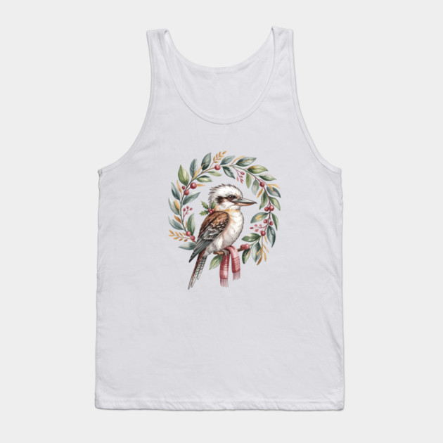 Xmas-Kookaburra Tank Top by JessArty