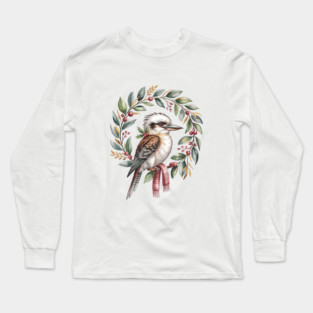 Xmas-Kookaburra Long Sleeve T-Shirt
