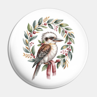 Xmas-Kookaburra Pin