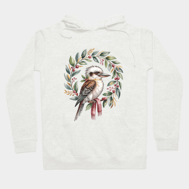 Xmas-Kookaburra Hoodie by JessArty