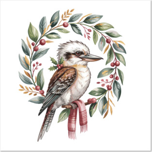Xmas-Kookaburra Posters and Art