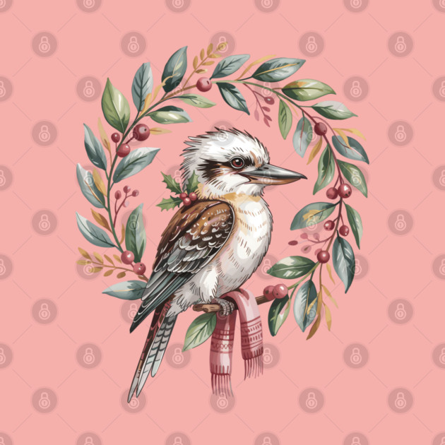 Xmas-Kookaburra by JessArty