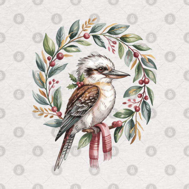 Xmas-Kookaburra by JessArty