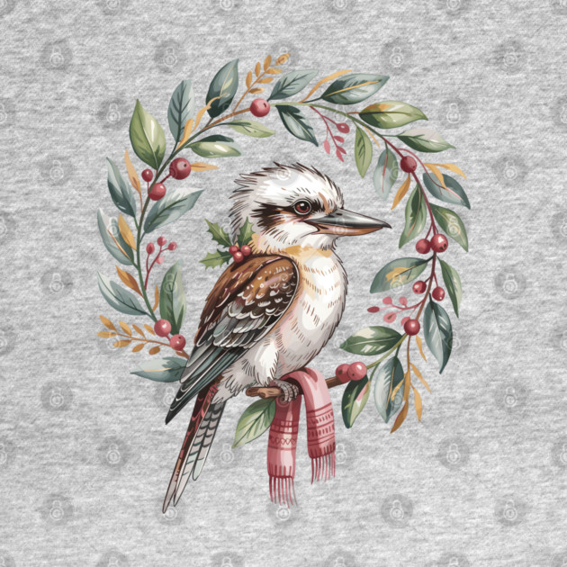 Xmas-Kookaburra by JessArty