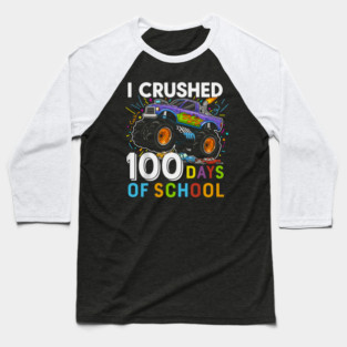100-Days-Of-School Baseball T-Shirt