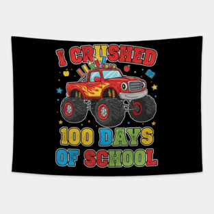100-Days-Of-School Tapestry