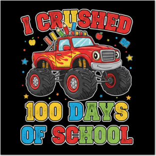100-Days-Of-School Posters and Art