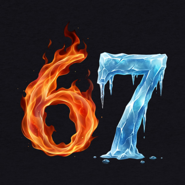 67 Birthday Age, for the Sixty Seven Years Old by ArtistTee ⭐⭐⭐⭐⭐