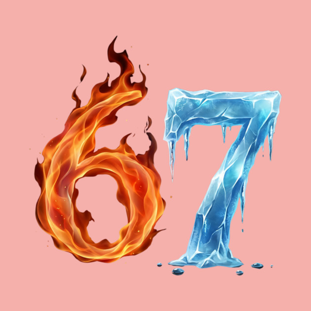 67 Birthday Age, for the Sixty Seven Years Old by ArtistTee ⭐⭐⭐⭐⭐