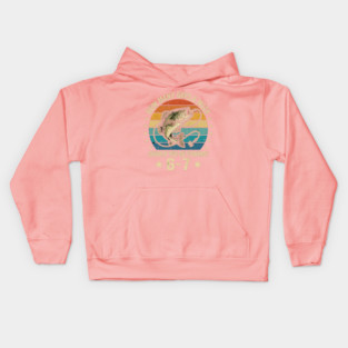 How Many Days A Week Should You Go Fishing? 6-7 Mem Fishing Kids Hoodie