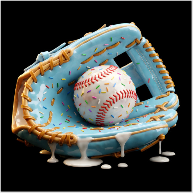 Baseball Lovers Sweet Sport Wall Art by ArtistTee ⭐⭐⭐⭐⭐