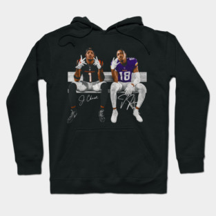 Justin Jefferson And Jajamarr chase griddymarr Chase Vintage Hoodie