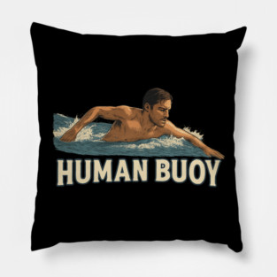 Human Buoy Swimmer Pillow