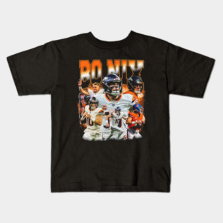 Bo Nix Bootleg Collage Kids T-Shirt