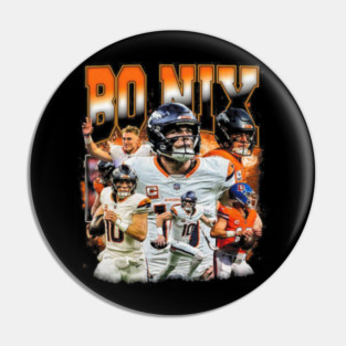 Bo Nix Bootleg Collage Pin