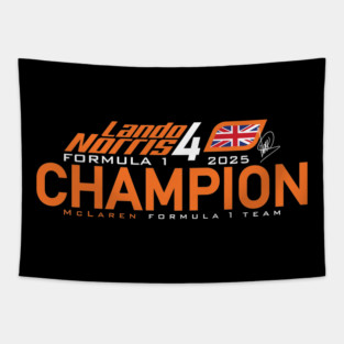 Lando 2025 Champion Tapestry