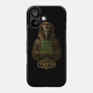 The Emerald Tablets Of Thoth the Atlantean, Ancient Egypt Alchemy, Hermetic Occult, Atlantis Phone Case