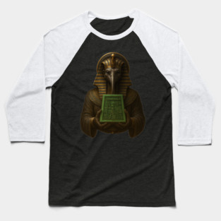The Emerald Tablets Of Thoth the Atlantean, Ancient Egypt Alchemy, Occult Atlantis Baseball T-Shirt