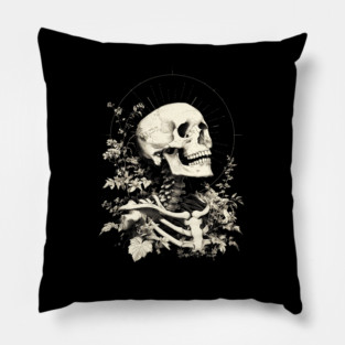 Corpus Hermeticum - Nature of the Corruptible Body, Divine Spirit of Man, Occult Woodcut Pillow