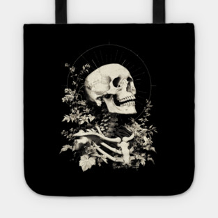Corpus Hermeticum - Nature of the Corruptible Body, Divine Spirit of Man, Occult Woodcut Tote