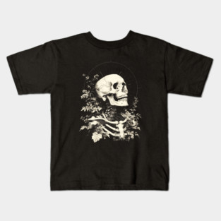Corpus Hermeticum - Nature of the Corruptible Body, Divine Spirit of Man, Occult Woodcut Kids T-Shirt