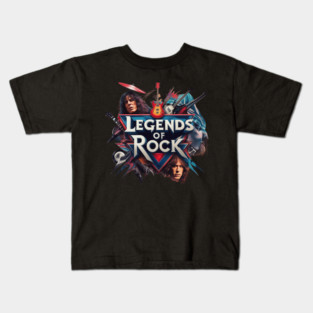 Legends Of Rock Kids T-Shirt