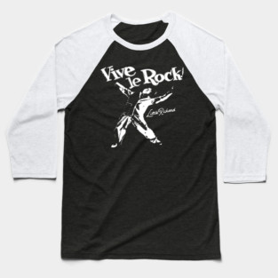 Vive Le Rock Sid Vicious Baseball T-Shirt