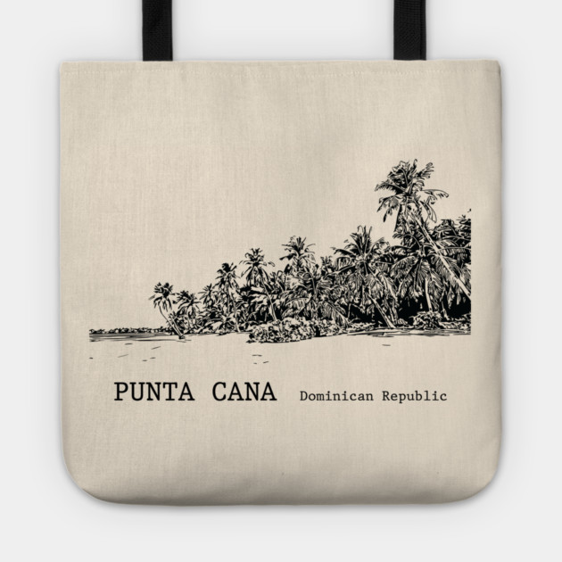 Punta Cana Dominican Republic - Back Tote by Lakeric