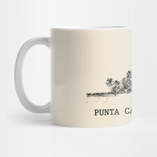 Punta Cana Dominican Republic - Back Mug