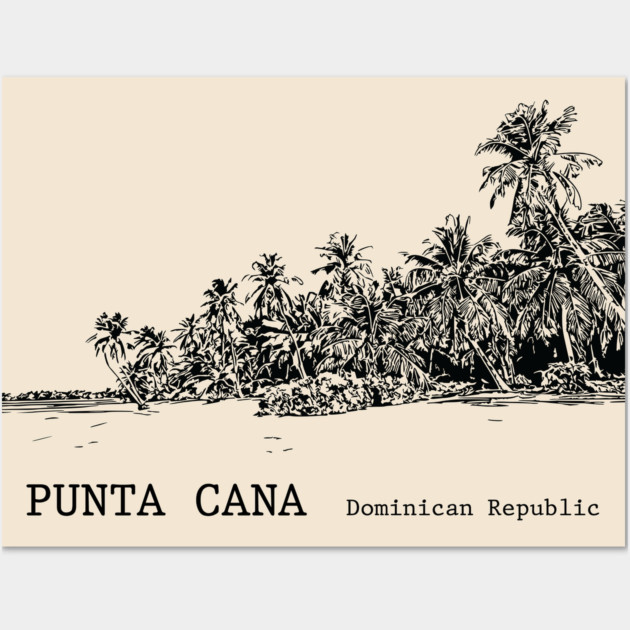 Punta Cana Dominican Republic - Back Wall Art by Lakeric