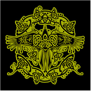 Celtic Raven Posters and Art