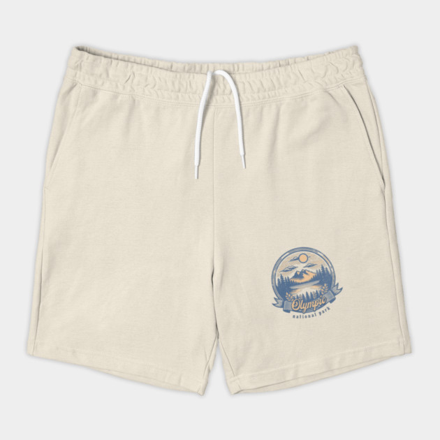 Vintage Olympic National Park Washington Scenic Sunset Hiking by Pixel Threads 