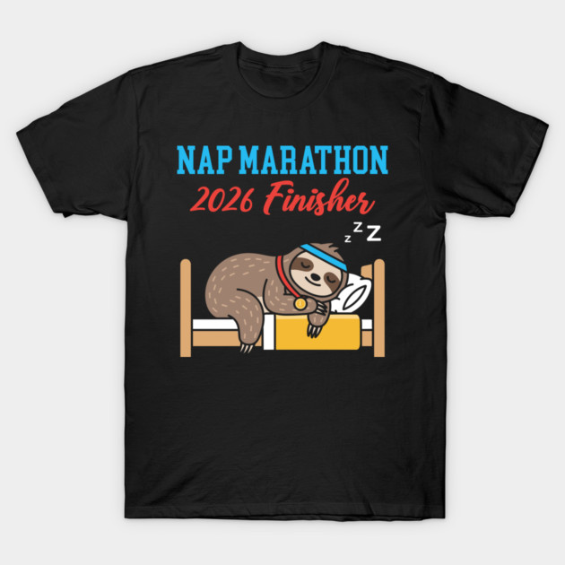 Nap Marathon 2026 Finisher T-Shirt by enrynz