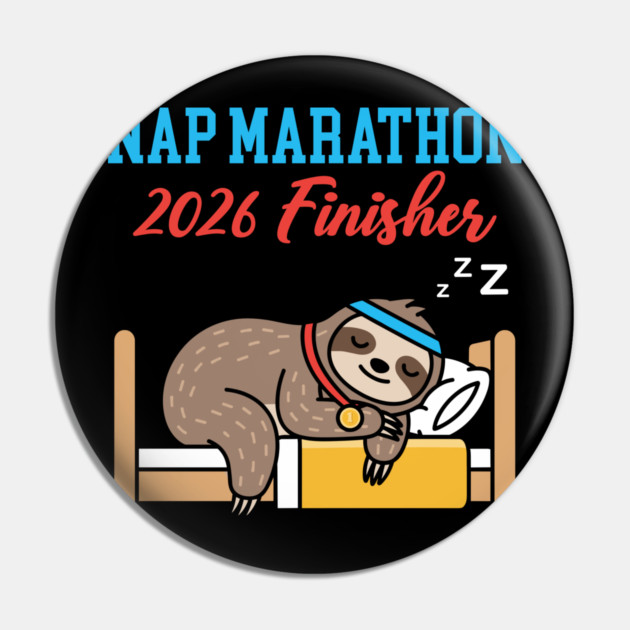 Nap Marathon 2026 Finisher Pin by enrynz