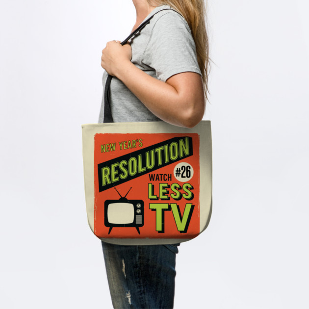 Watch Less TV: Hilarious Retro New Year's Resolution by enrynz